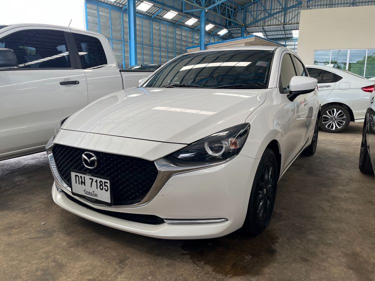 รถ Mazda Mazda 2 1.3 Skyactiv-G S Leather Sedan สี ขาว