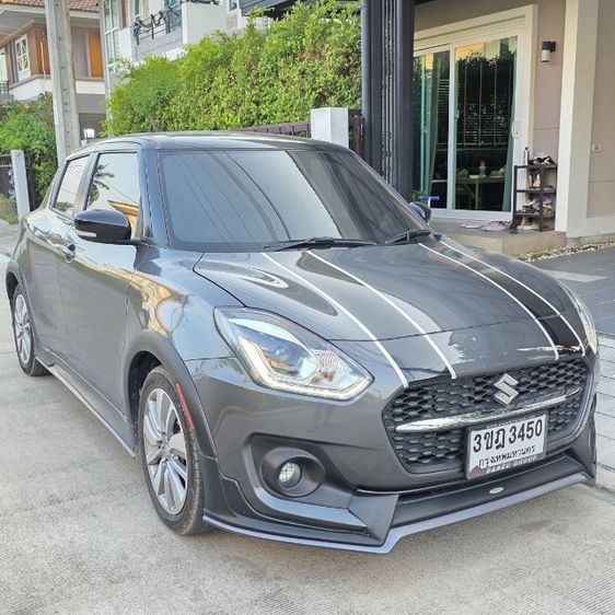 Suzuki Swift 2022 1.2 GLX Sedan เบนซิน ไม่ติดแก๊ส เกียร์อัตโนมัติ เทา รูปที่ 4