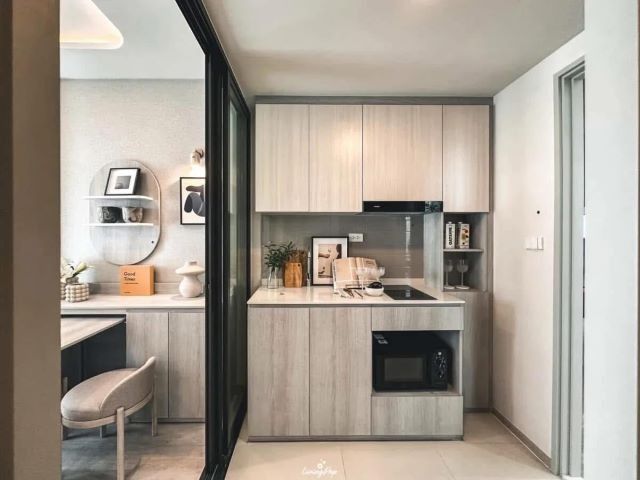 SC ASSET ตกแต่งครบ CM04412 ขายดาวน์ คอนโด โค้บบ์ รัชดา-พระราม 9 COBE Ratchada-Rama 9 ถ.เทียมร่วมมิตร รูปที่ 2