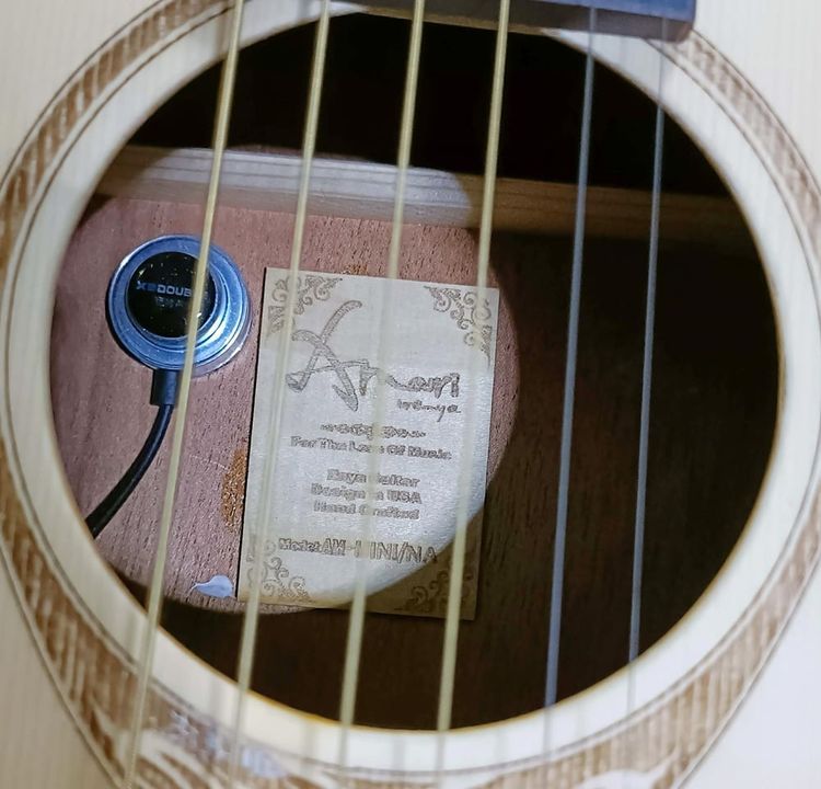 💟 กีต้าร์ Amari ขนาด 36 นิ้ว ปิ๊กอัพ Trans Acoustic  รูปที่ 5