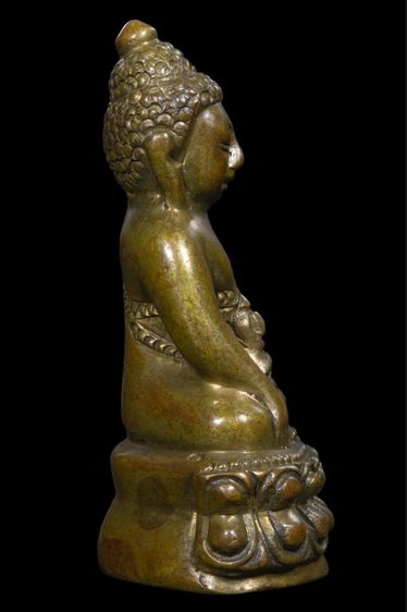 พระกริ่งวัดสุทัศน์เนื้อทองผสมแต่งเก่า รูปที่ 4