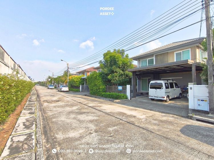 บ้านเดี่ยว หมู่บ้านมัณฑนา เลค วัชรพล เฟส2 (หน้าบ้านไม่ชนหลังอื่น ขนาด 55 ตร.ว.) สายไหม56 วัชรพล กรุงเทพฯ รูปที่ 2