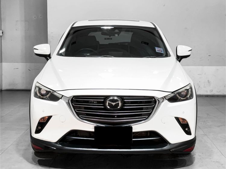 Mazda CX-3 2018 2.0 SP Sedan เบนซิน ไม่ติดแก๊ส เกียร์อัตโนมัติ ขาว รูปที่ 2