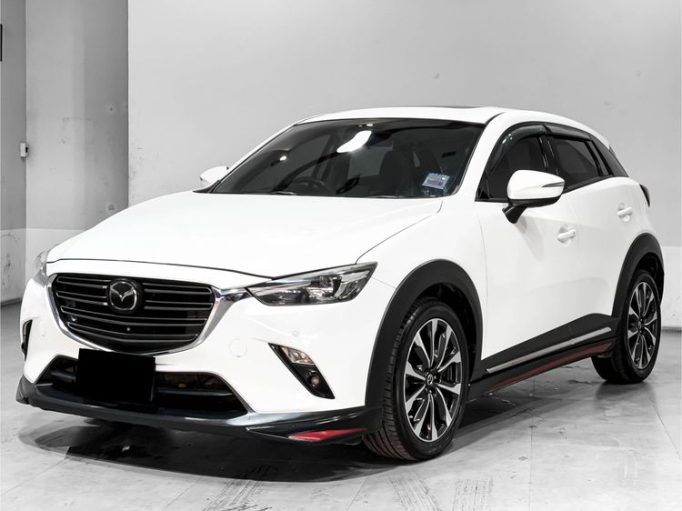 Mazda CX-3 2018 2.0 SP Sedan เบนซิน ไม่ติดแก๊ส เกียร์อัตโนมัติ ขาว