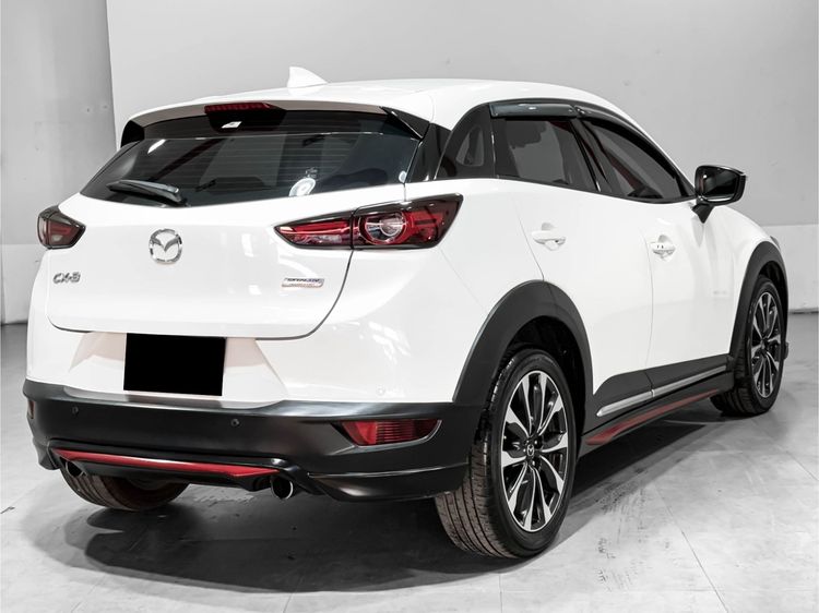 Mazda CX-3 2018 2.0 SP Sedan เบนซิน ไม่ติดแก๊ส เกียร์อัตโนมัติ ขาว รูปที่ 3