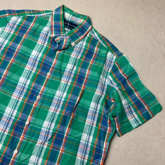 เสื้อเชิ้ต​ Polo RL by Ralph Lauren ผ้าลินิน ใหม่มาก​ Size M  รูปที่ 12