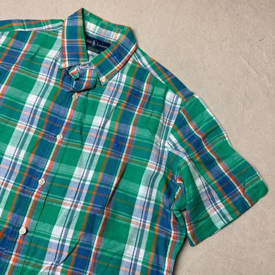 เสื้อเชิ้ต​ Polo RL by Ralph Lauren ผ้าลินิน ใหม่มาก​ Size M  รูปที่ 2