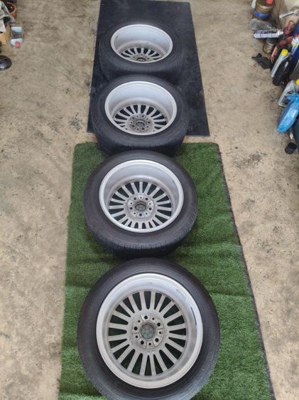 รอ BMW f30 แท้ขอบ 17 5 รู 120 พร้อมยาง goodyear excellence Germanyสภาพสวยมากทั้งภายนอกและในมีใบรับประกันยางใครได้ไปใช้คุ้มยกชุดเพียง 15,900 รูปที่ 3