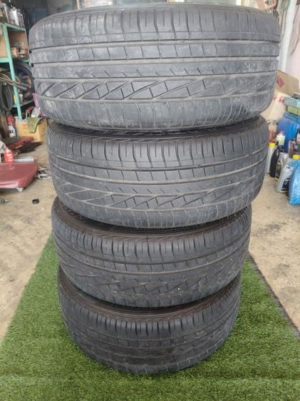 รอ BMW f30 แท้ขอบ 17 5 รู 120 พร้อมยาง goodyear excellence Germanyสภาพสวยมากทั้งภายนอกและในมีใบรับประกันยางใครได้ไปใช้คุ้มยกชุดเพียง 15,900 รูปที่ 4