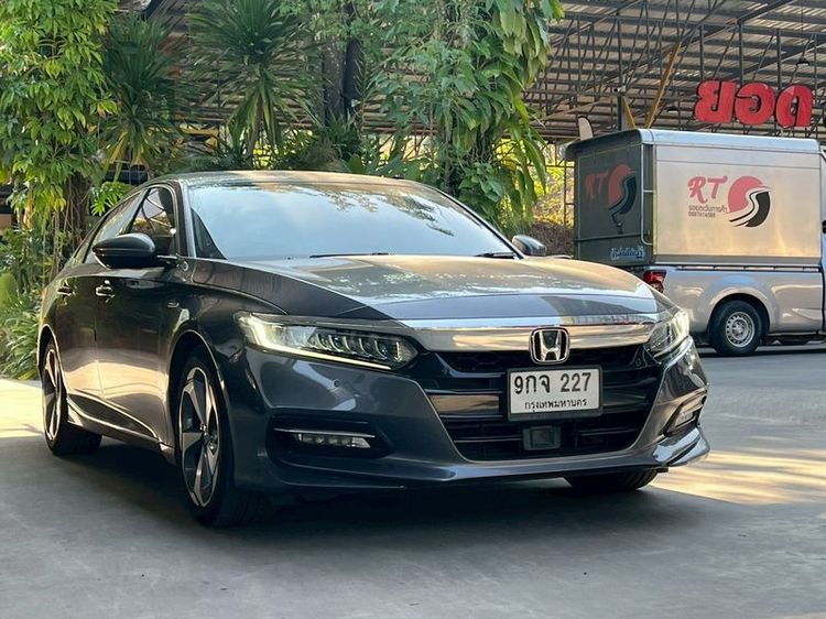 Honda Accord 2019 2.0 Hybrid Tech Sedan ไฮบริด ไม่ติดแก๊ส เกียร์อัตโนมัติ เทา รูปที่ 3