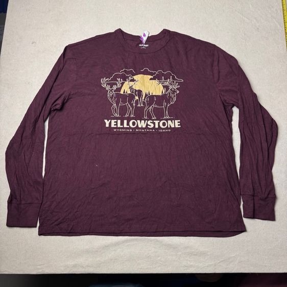 เสื้อยืดแขนยาว Yellowstone Size XL รูปที่ 2