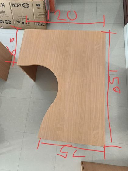 โต๊ะสำนักงานรูปตัว l รูปที่ 2