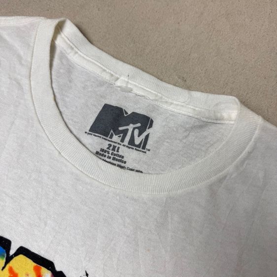 เสื้อยืด MTV Size XXL  รูปที่ 5