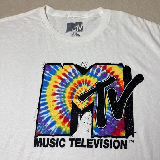 เสื้อยืด MTV Size XXL 