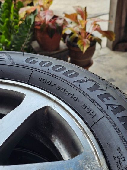 ขาย แม็กพร้อมยางขอบ14 ตามสภาพ ยางปี2020 185 65 r14 รูปที่ 3