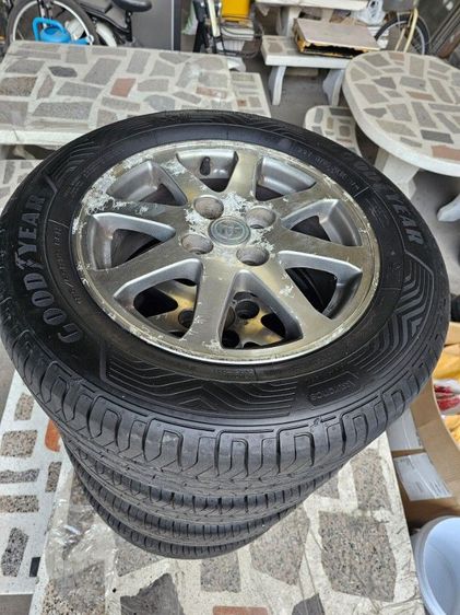 ขาย แม็กพร้อมยางขอบ14 ตามสภาพ ยางปี2020 185 65 r14 รูปที่ 2