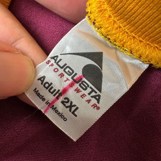 เสื้อยืดผ้าบาง Augusta Size XXL รูปที่ 5