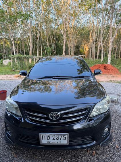 Toyota Altis 2010 1.8 G Sedan เบนซิน ไม่ติดแก๊ส เกียร์อัตโนมัติ ดำ รูปที่ 3