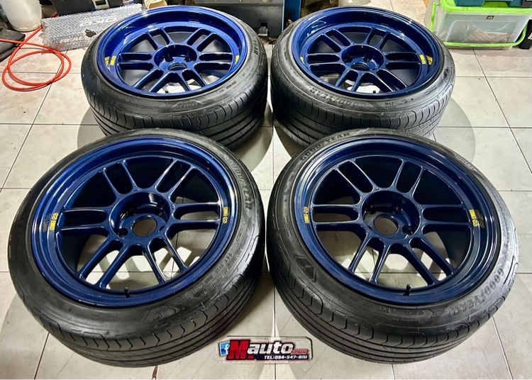 RPF 1 ขอบ18 5รู114 พร้อมยางGOODYEAR 235 40 18 เก๋งใส่สวย กระบะใส่หล่อ รูปที่ 8