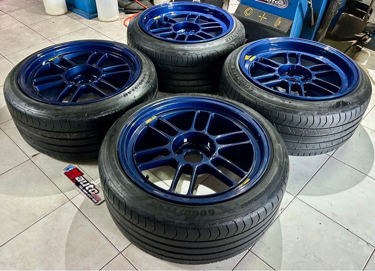 RPF 1 ขอบ18 5รู114 พร้อมยางGOODYEAR 235 40 18 เก๋งใส่สวย กระบะใส่หล่อ รูปที่ 7