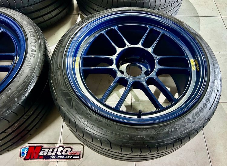 RPF 1 ขอบ18 5รู114 พร้อมยางGOODYEAR 235 40 18 เก๋งใส่สวย กระบะใส่หล่อ รูปที่ 3