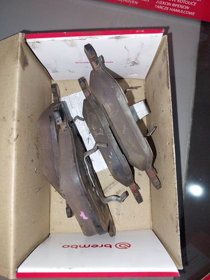 จานเบรคพร้อมผ้าเบรค BMW E60 530i ปี 2005 รูปที่ 7