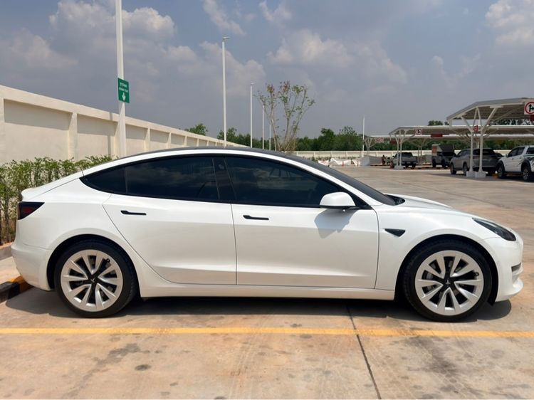 Tesla Model-3 2023 Long Range 4WD Sedan ไฟฟ้า เกียร์อัตโนมัติ ขาว รูปที่ 3