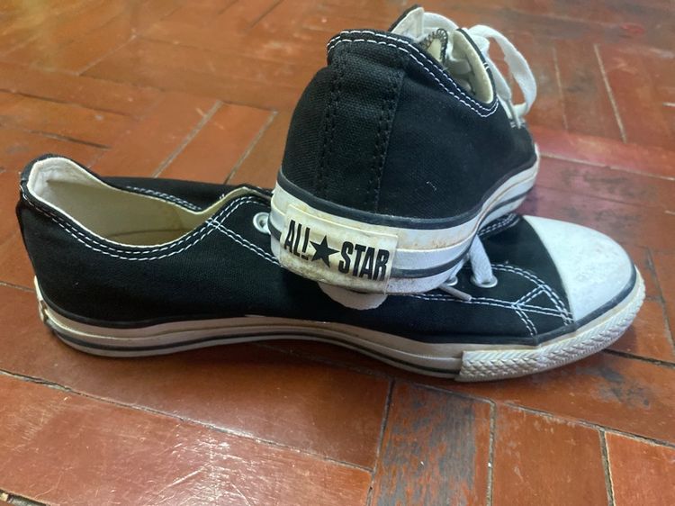 ดำ ผ้า รองเท้าผ้าใบ UK 8.5 | EU 42 2/3 | US 9 Converse รองเท้าALL-STAR