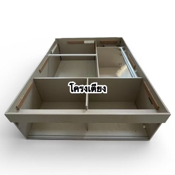 ชุดเตียงนอน 5 ฟุต(ได้ทั้งชุดรวมตู้หัวเตียง 12 ตู้) เตียงสูง หรูหรา ไม่ปวดหลัง รูปที่ 9