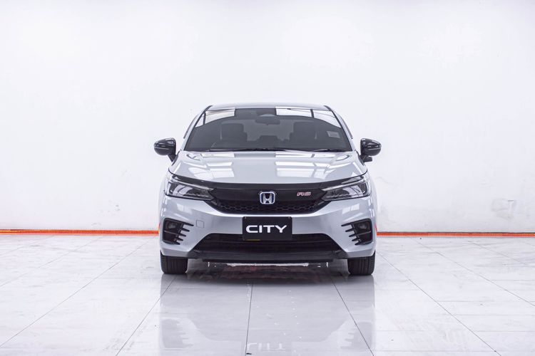 Honda City 2021 1.5 e:HEV RS Sedan ไฮบริด ไม่ติดแก๊ส เกียร์อัตโนมัติ เทา รูปที่ 4