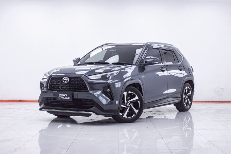 รถ Toyota Yaris Cross 1.5 HEV Premium สี เทา