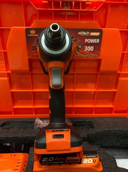 สว่านไขควงกระแทกไร้สาย Pumpkin Brushless รุ่น INF-23IDIWCB-202K รูปที่ 5