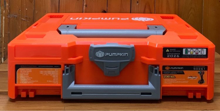 สว่านไขควงกระแทกไร้สาย Pumpkin Brushless รุ่น INF-23IDIWCB-202K รูปที่ 8