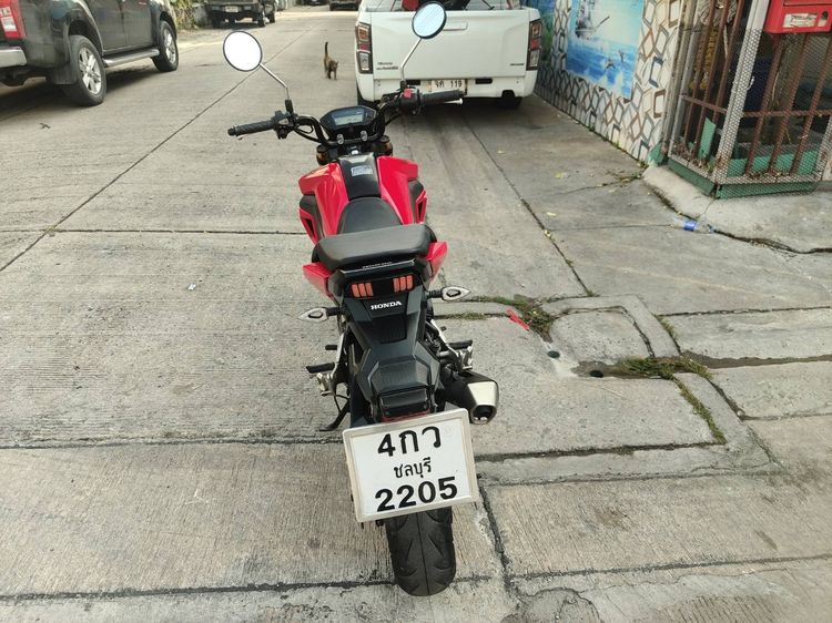 🛵ยังไงก็ขาย MSX125 ปี 59 เครื่องดี สีสวย สตาร์ทมือ(ท่อดัง) รถบ้านพร้อมใช้งาน เปลี่ยนน้ำมันเครื่องฟรี ส่งฟรี30กิโล รูปที่ 5