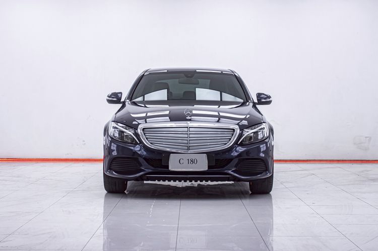 Mercedes-Benz C-Class 2015 C180 Sedan เบนซิน ไม่ติดแก๊ส เกียร์อัตโนมัติ น้ำเงิน รูปที่ 4