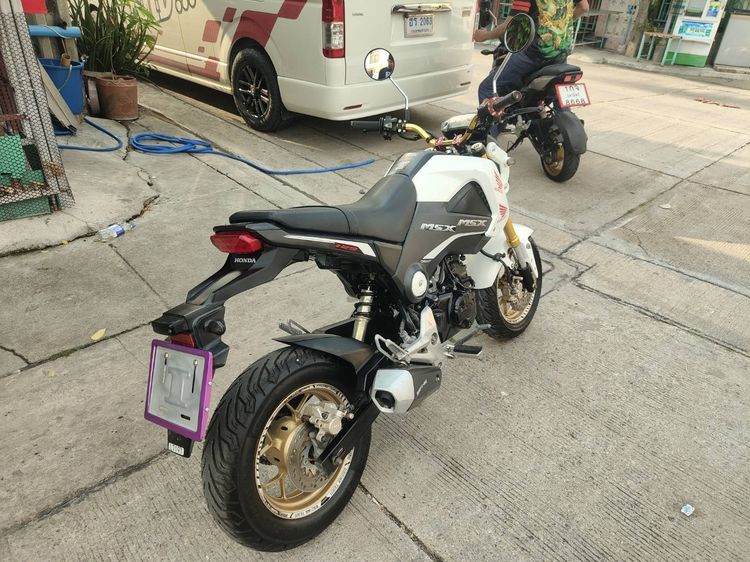 🛵ยังไงก็ขาย MSX125 ปี 58 เครื่องดี สีสวย สตาร์ทมือ(ท่อดัง) รถบ้านพร้อมใช้งาน เปลี่ยนน้ำมันเครื่องฟรี ส่งฟรี30กิโล รูปที่ 7