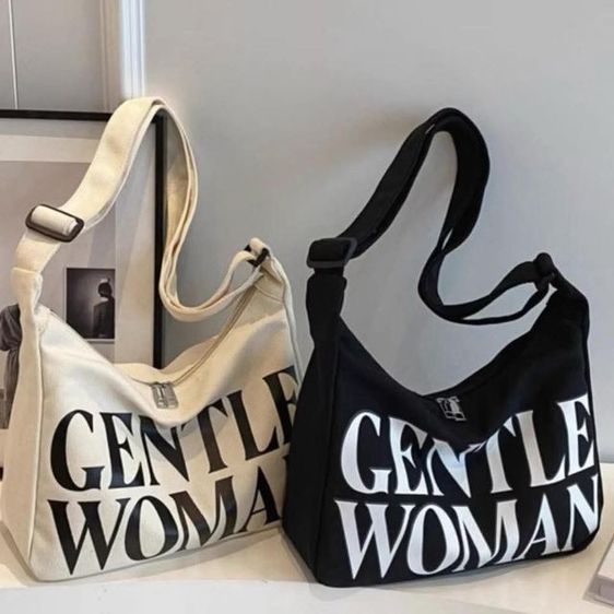 ไม่ระบุ หลากสี อื่นๆ กระเป๋าผ้าแคนวาส gentle woman 