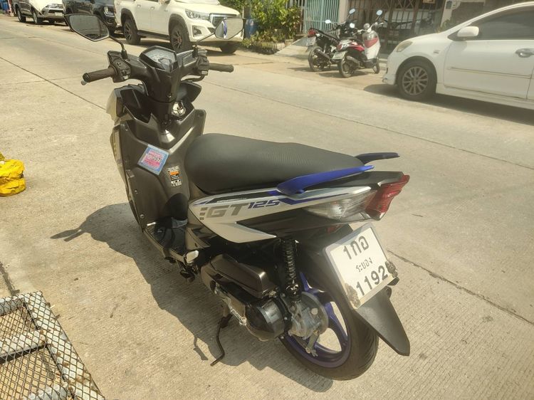 🛵ยังไงก็ขาย GT125 ปี62 เครื่องดี สีสวย สตาร์ทมือ(ตัวtop ระบบIdling stop) เล่มชุดโอนครบ+เปลี่ยนถ่ายน้ำมันเครื่องฟรี ส่งฟรี30 ก.ม รูปที่ 6