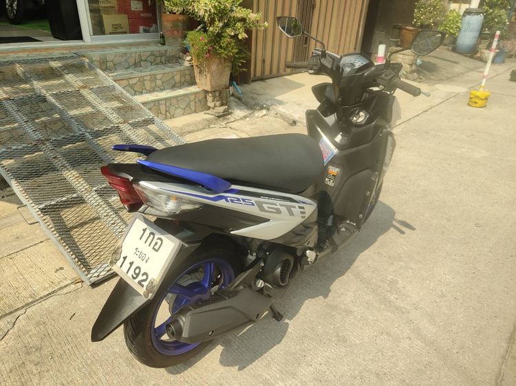 🛵ยังไงก็ขาย GT125 ปี62 เครื่องดี สีสวย สตาร์ทมือ(ตัวtop ระบบIdling stop) เล่มชุดโอนครบ+เปลี่ยนถ่ายน้ำมันเครื่องฟรี ส่งฟรี30 ก.ม รูปที่ 7