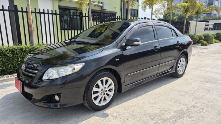Toyota Altis 2008 1.8 E Sedan เบนซิน ไม่ติดแก๊ส เกียร์อัตโนมัติ ดำ รูปที่ 4