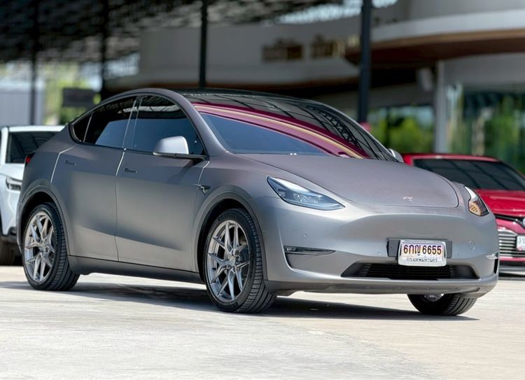 รถ Tesla Model Y Long Range RWD สี เทา