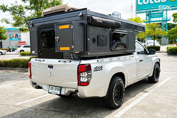 Mitsubishi Triton 2022 2.5 GL Pickup ดีเซล ไม่ติดแก๊ส เกียร์ธรรมดา เทา รูปที่ 4