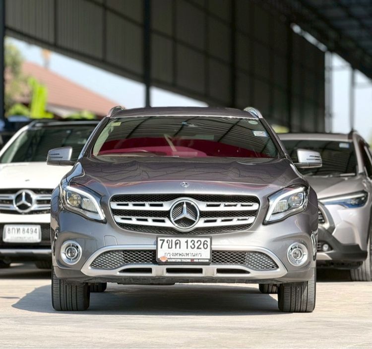 Mercedes-Benz GLA-Class 2019 GLA200 Utility-car เบนซิน ไม่ติดแก๊ส เกียร์อัตโนมัติ เทา รูปที่ 2