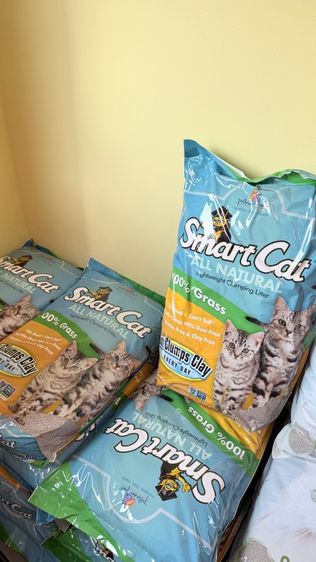 ทรายแมว & ห้องน้ำ ทรายแมว Smart Cat - 20 ปอนด์ (นำเข้า🇺🇸)