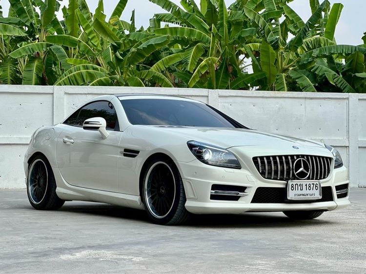 รถ Mercedes-Benz SLK-Class SLK200 AMG สี ขาว