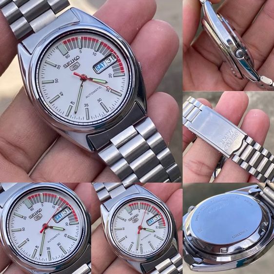 Seiko5 automatic 7526 หน้าปัดทรงสปอร์ต ของแท้ รูปที่ 3