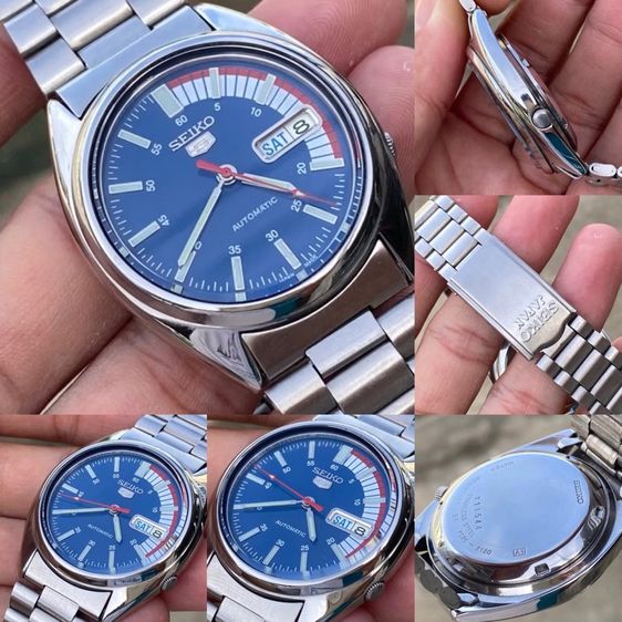  Seiko5 automatic 7526 หน้าปัดทรงสปอร์ต ของแท้ รูปที่ 2