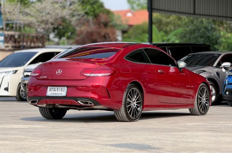 Mercedes-Benz C-Class 2016 C250 Sedan เบนซิน ไม่ติดแก๊ส เกียร์อัตโนมัติ แดง รูปที่ 4