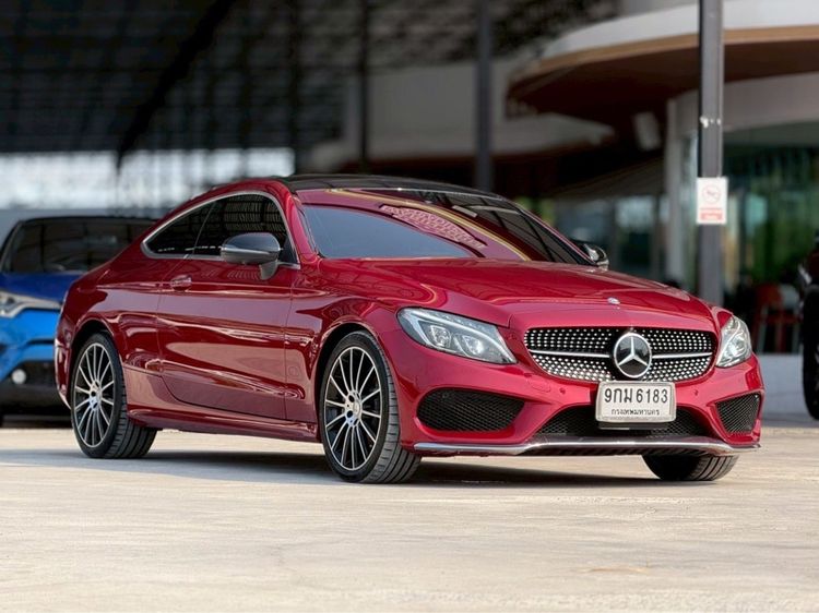 Mercedes-Benz C-Class 2016 C250 Sedan เบนซิน ไม่ติดแก๊ส เกียร์อัตโนมัติ แดง