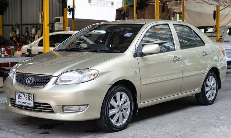Toyota Vios 2003 1.5 S Sedan เบนซิน ไม่ติดแก๊ส เกียร์อัตโนมัติ น้ำตาล รูปที่ 2